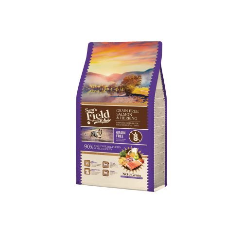 Sam’s Field Adult Grain Free hrana za Pse – Losos i Haringa 2,5 kg